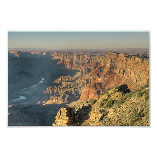 Grand Canyon Desert-vy Fototryck (Framsidan)