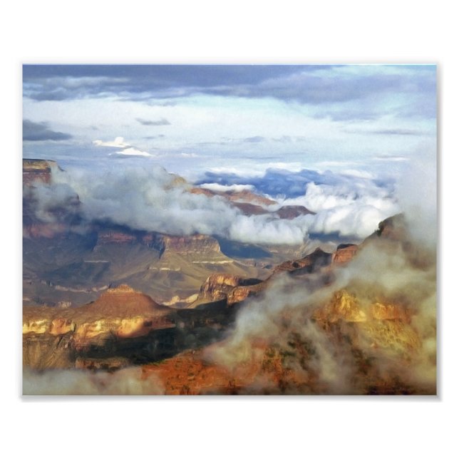 Grand Canyon Fine Art Photo Print, ingen text Fototryck (Framsidan)