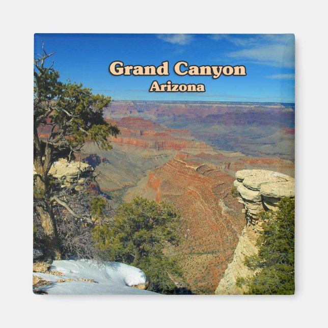 Grand Canyon Flagstaff Arizona Magnet (Framsidan)