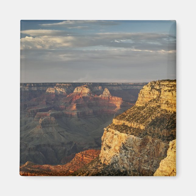 Grand Canyon från den södra kanten vid solnedgång, Magnet (Framsidan)