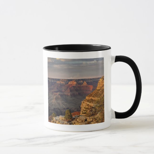 Grand Canyon från södra kanten vid solnedgång, 2 Mugg (Höger)