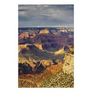 Grand Canyon från södra kanten vid solnedgång, Fototryck
