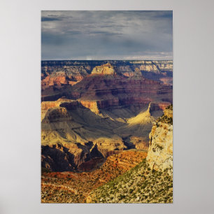 Grand Canyon från södra kanten vid solnedgång, Poster