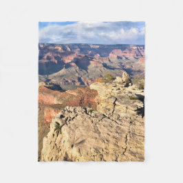 Grand Canyon från toppen Fleecefilt
