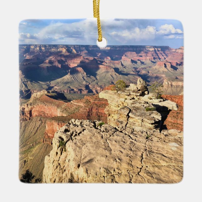 Grand Canyon från toppen Julgransprydnad Keramik (Framsida)