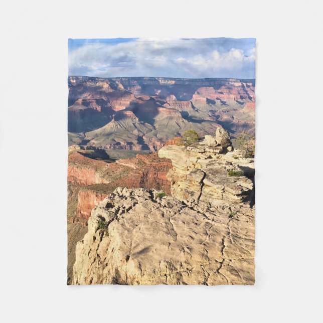 Grand Canyon From The Top Fleecefilt (Framsidan)