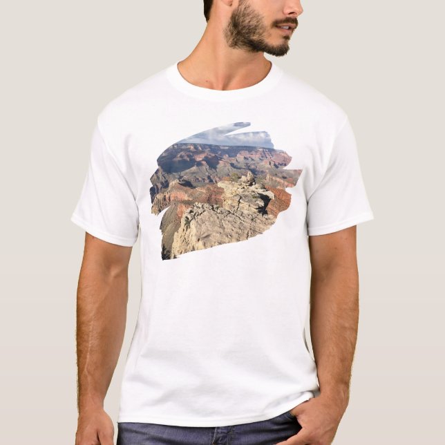 Grand Canyon From The Top T Shirt (Framsida)
