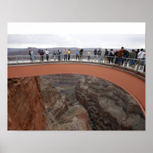 Grand Canyon Glass SkypromenPoster Poster