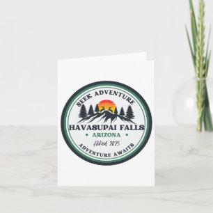 Grand Canyon Havasu Falls Arizona Hiking Camping - Kort