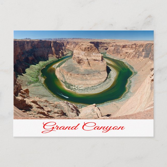 Grand Canyon, Horseshoe Bend, Arizona Postcard Vykort (Framsida)