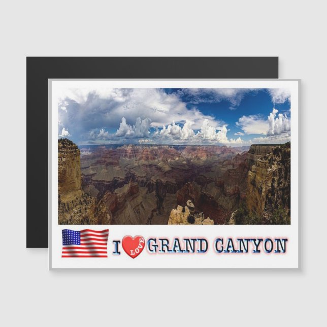 Grand Canyon - I Kärlek - Förenade Stater - (Fram/baksida)
