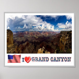 Grand Canyon - I Kärlek - Förenade Stater - Poster