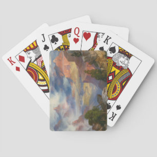 Grand Canyon i Mist (av Thomas Moran) Casinokort