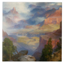 Grand Canyon i Mist (av Thomas Moran)
