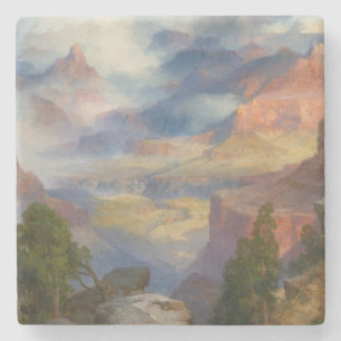 Grand Canyon i Mist (av Thomas Moran) Stenunderlägg