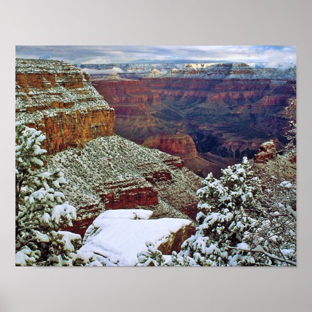 Grand Canyon i Winter Poster (Framsidan)