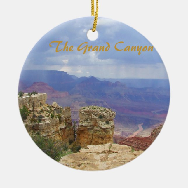 Grand Canyon Julgransprydnad Keramik (Framsidan)