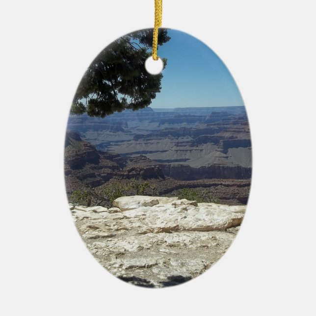 Grand Canyon Julgransprydnad Keramik (Framsidan)