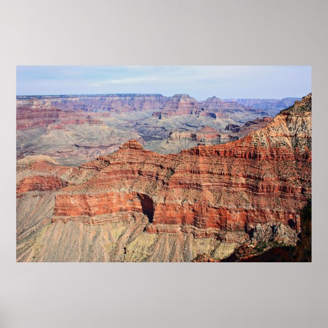 Grand Canyon-lager från Yavapai Point Poster (Framsidan)