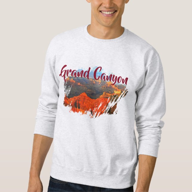 Grand Canyon Lång Ärmad Tröja (Framsida)