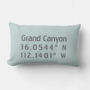 Grand Canyon Latitude Longitud Lumbarkudde