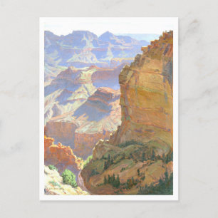 Grand Canyon liggande - vykort för målning