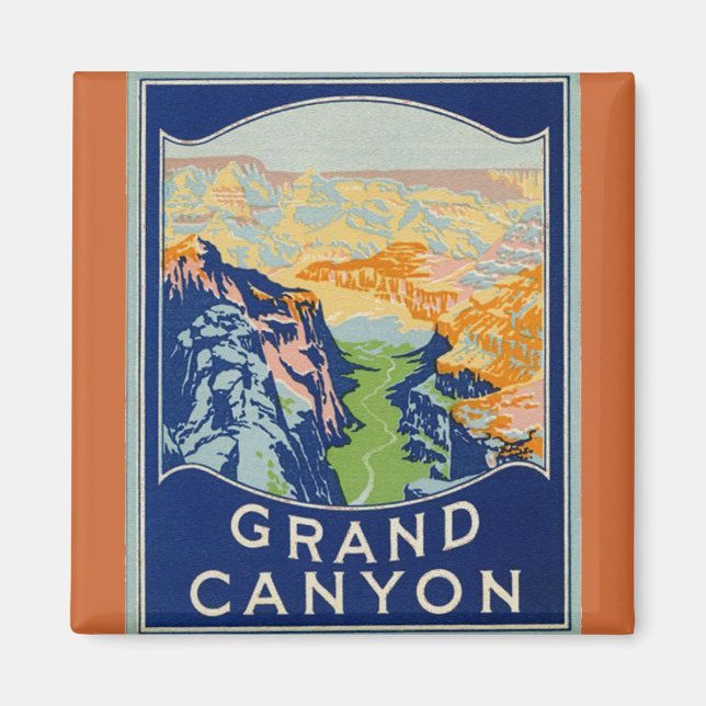 Grand Canyon Magnet (Framsidan)