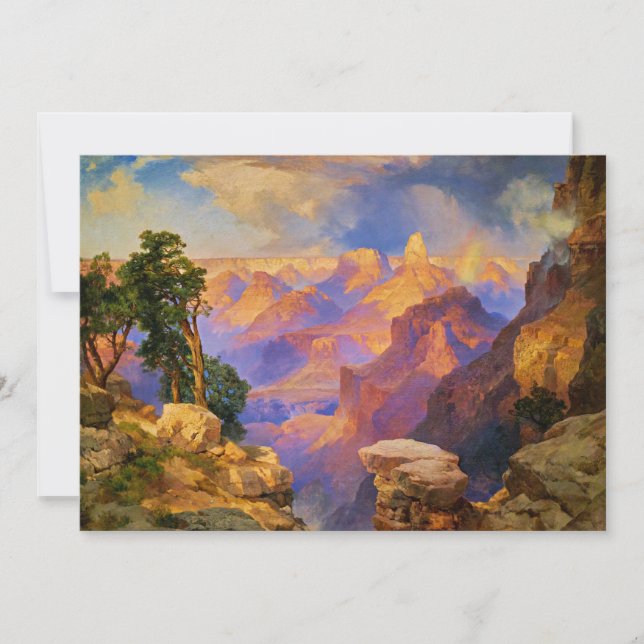 Grand Canyon med Rainbow Kort (Framsida)