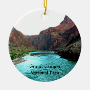 Grand Canyon National Colorado River Julgransprydnad Keramik