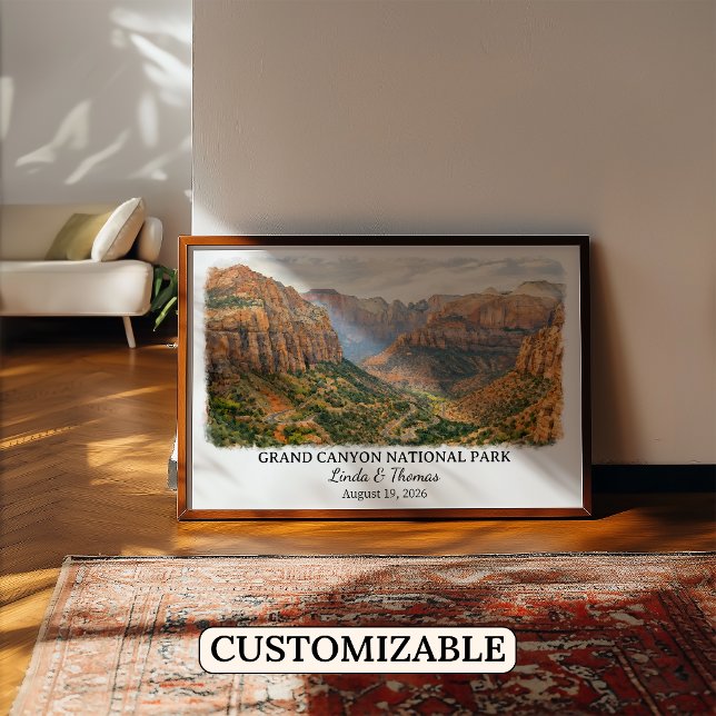 Grand Canyon National Park Arizona Affisch (Skapare uppladdad)