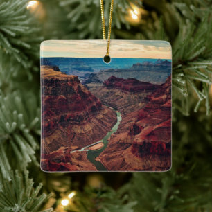 Grand Canyon National Park Arizona, Colorado River Julgransprydnad Keramik