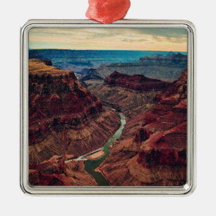 Grand Canyon National Park Arizona, Colorado River Julgransprydnad Metall