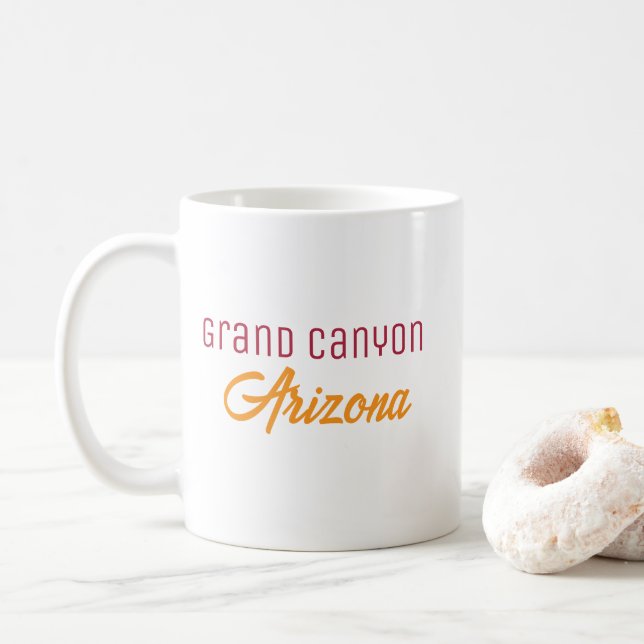 Grand Canyon National Park Arizona Souvenir Kaffemugg (Med munk)