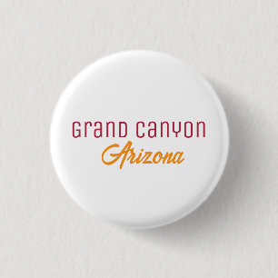 Grand Canyon National Park Arizona Souvenir på sve Knapp