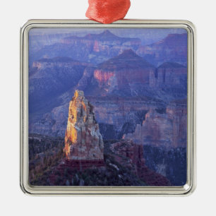 Grand Canyon National Park, Arizona, USA. Utsikt Julgransprydnad Metall