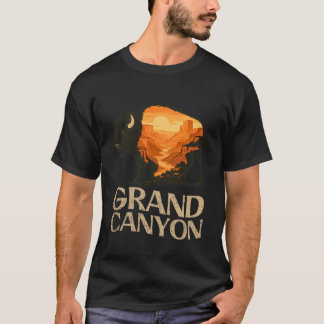 Grand Canyon National Park Bison Adventure Outdoor T Shirt