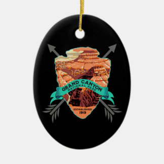 GRAND CANYON NATIONAL PARK COLLECTOR HELGDAG JULGRANSPRYDNAD KERAMIK