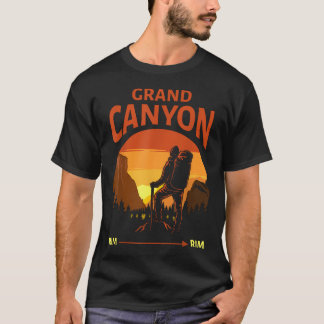 Grand Canyon National Park - Kant - Kant - Retro T Shirt