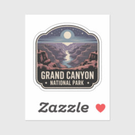Grand Canyon National Park Nattmärke Klistermärken