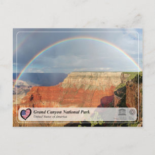 Grand Canyon National Park - Rainbow Vykort