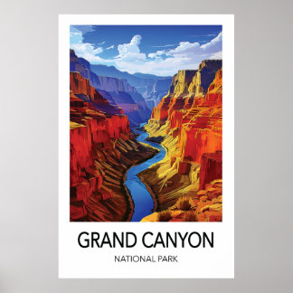 Grand Canyon National Park - Reseposter Poster