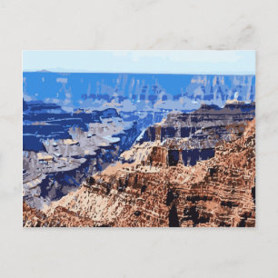 Grand Canyon National Park Retrodesign Vykort
