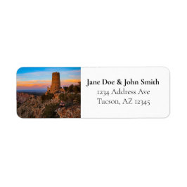 Grand Canyon National Park Returetiketters Returadress Etikett
