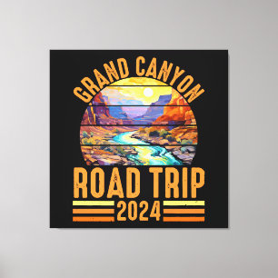 Grand Canyon National Park Road Trip 2024 Canvastryck