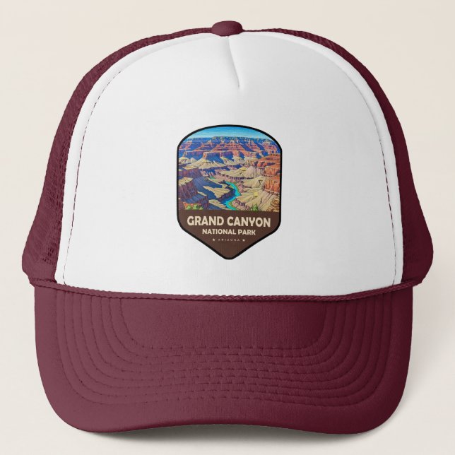 Grand Canyon National Park-sköld Keps (Framsida)