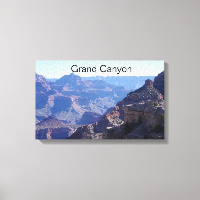 Grand Canyon National Park, South Rim Canvastryck (Framsida)