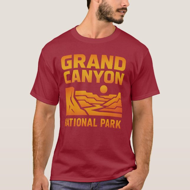 Grand Canyon National Park, Souvenir T-shirt (Framsida)