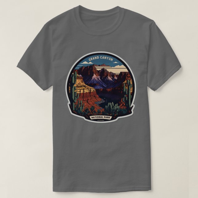 Grand Canyon National Park TShirt 13 T Shirt (Design framsida)