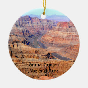 Grand Canyon National Park Väster Rim Julgransprydnad Keramik