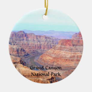 Grand Canyon National Park Väster Rim Landcape Julgransprydnad Keramik
